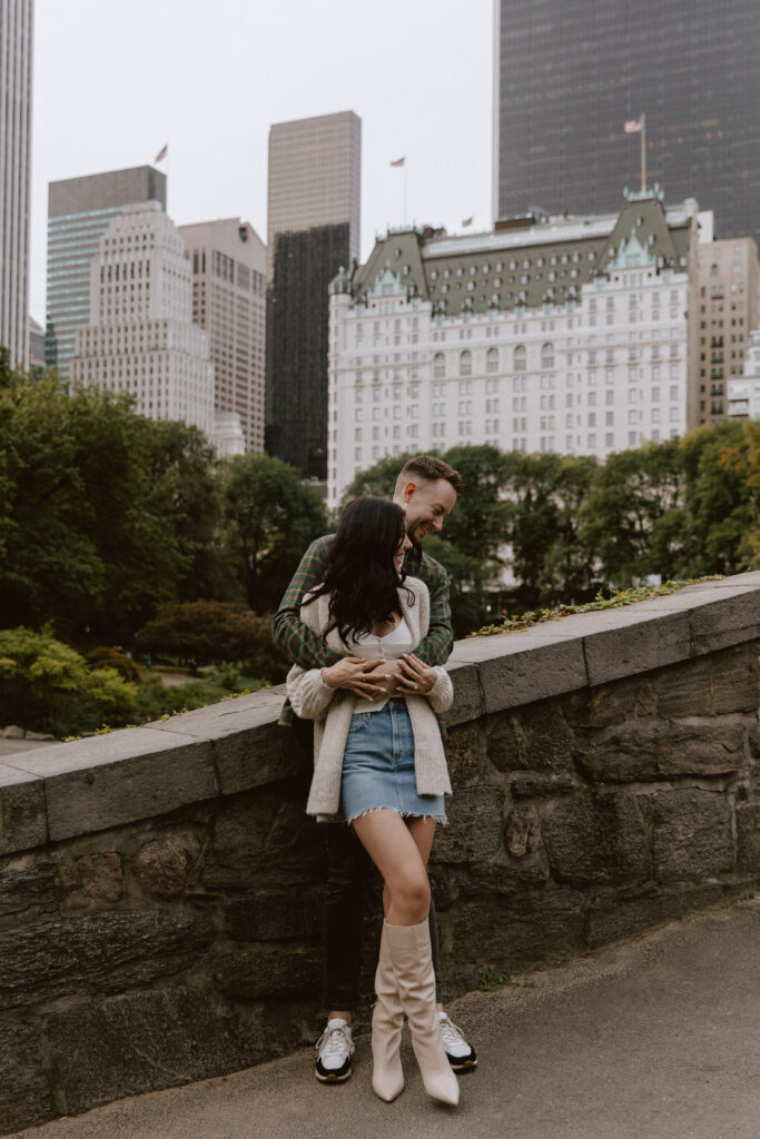 new york city engagement session