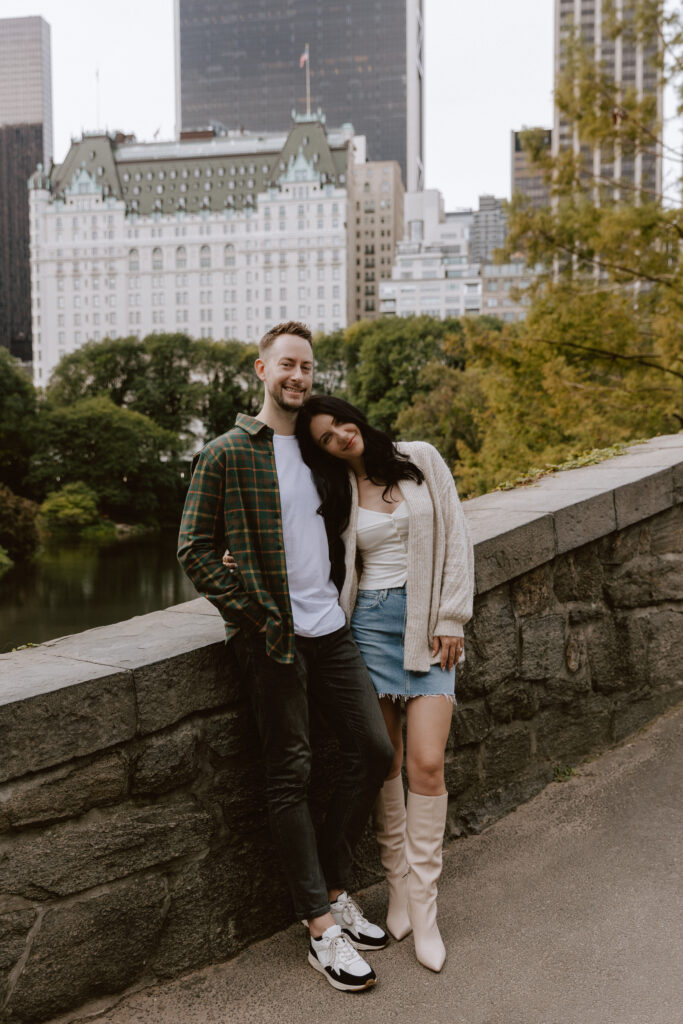 new york city engagement session