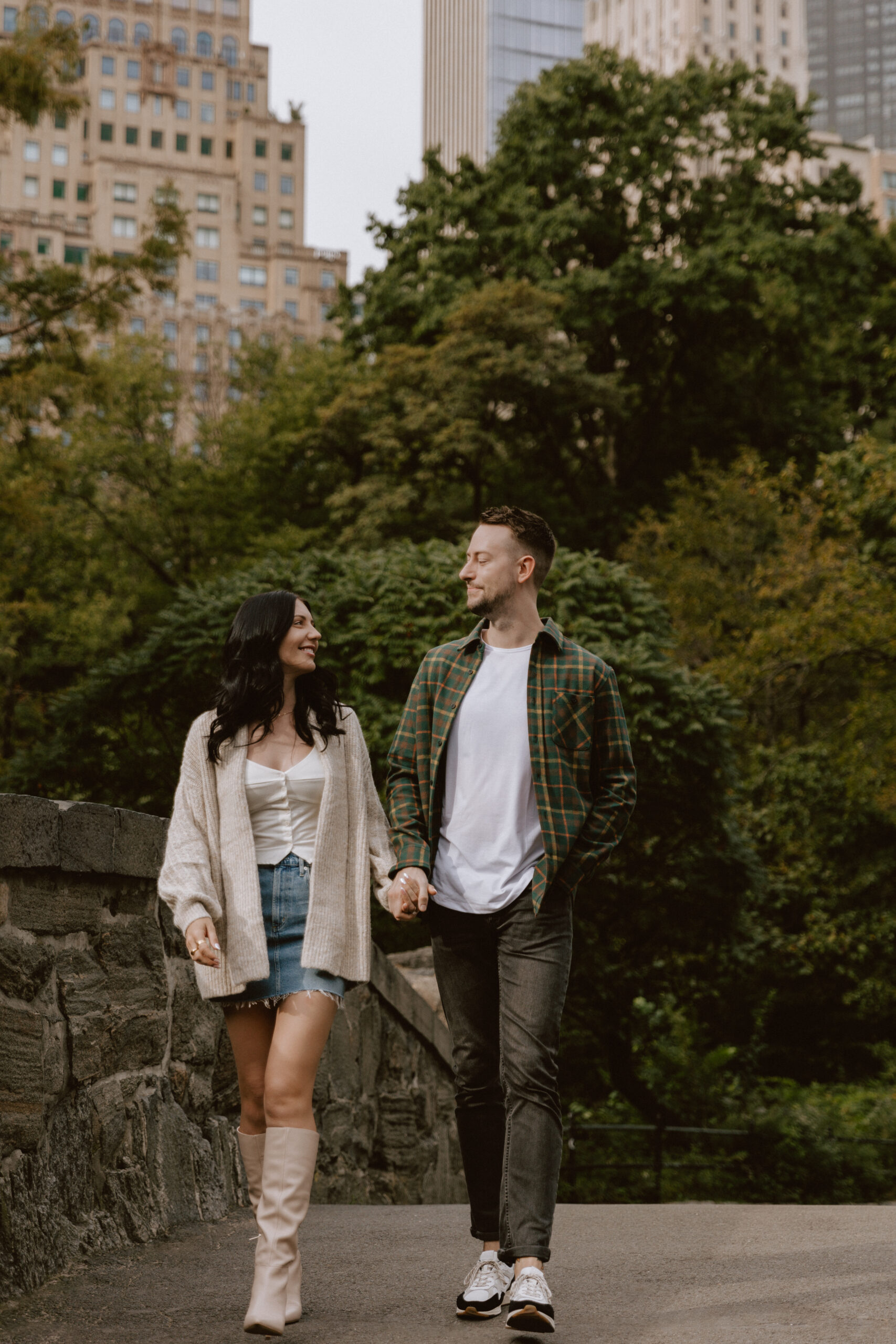 New york city engagement session